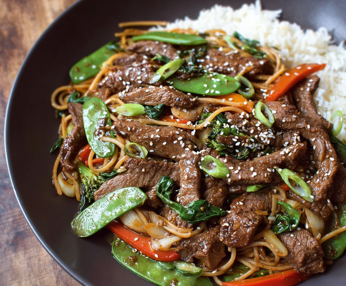 Easy Sesame Beef Stir Fry Recipe