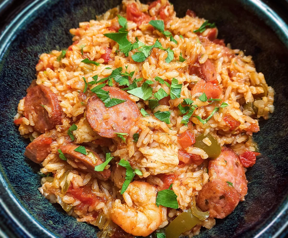 Easy Slow Cooker Jambalaya Recipe