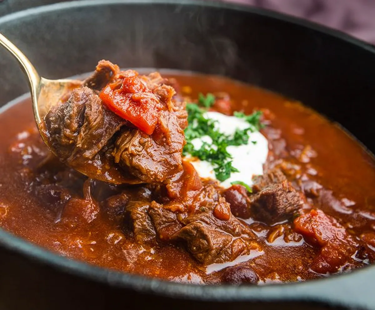 Smoky BBQ Beef Chili Recipe