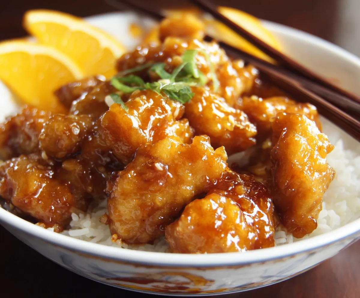 Easy Sweet & Sour Orange Chicken