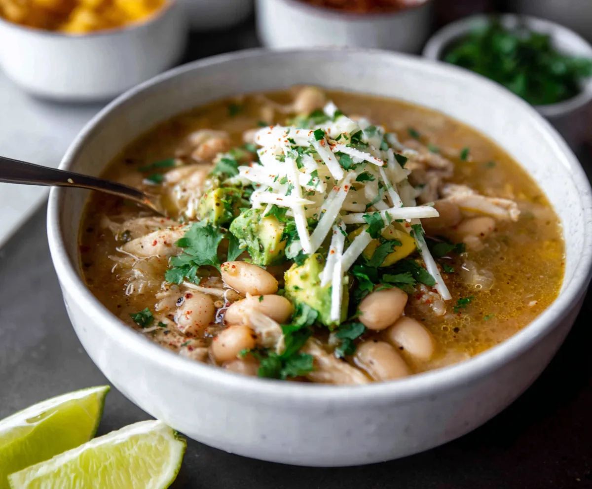 Easy White Bean Chicken Chili Recipe
