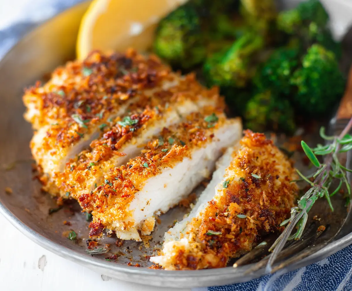 Crispy Baked Parmesan Chicken