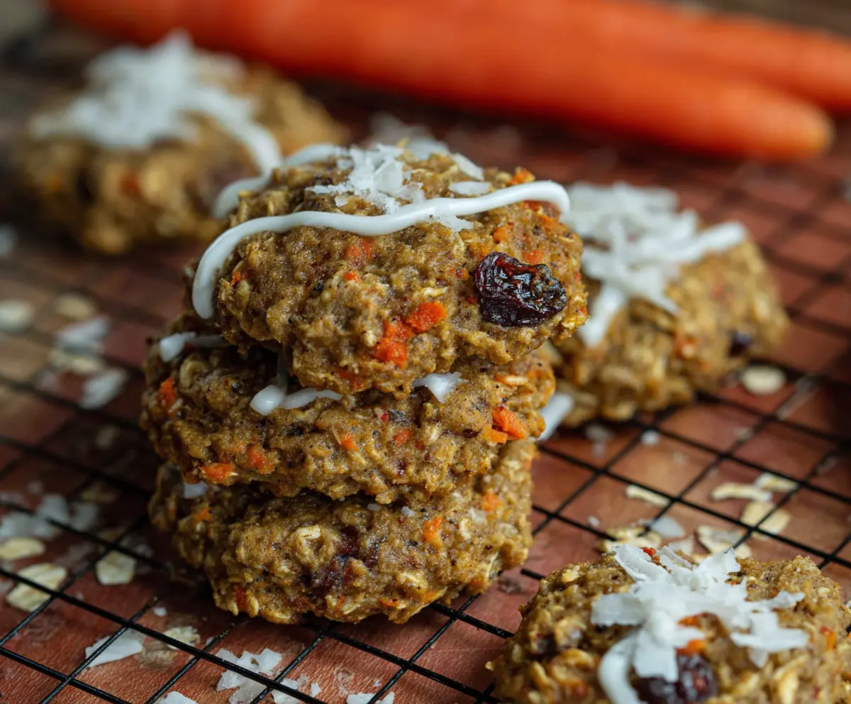 Carrot Cake Oatmeal Cookies Recipe