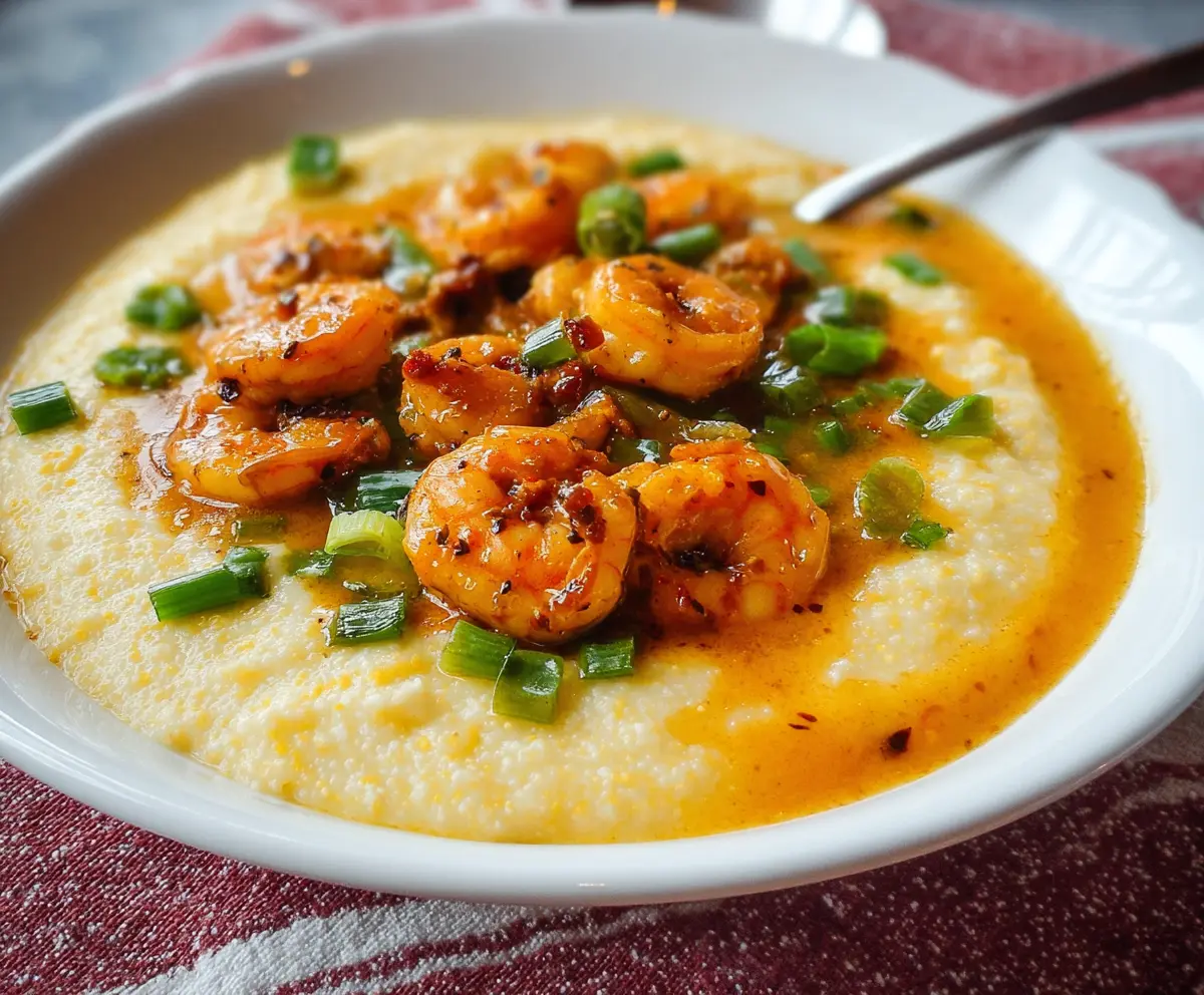 Easy Creamy Shrimp and Grits Recipe