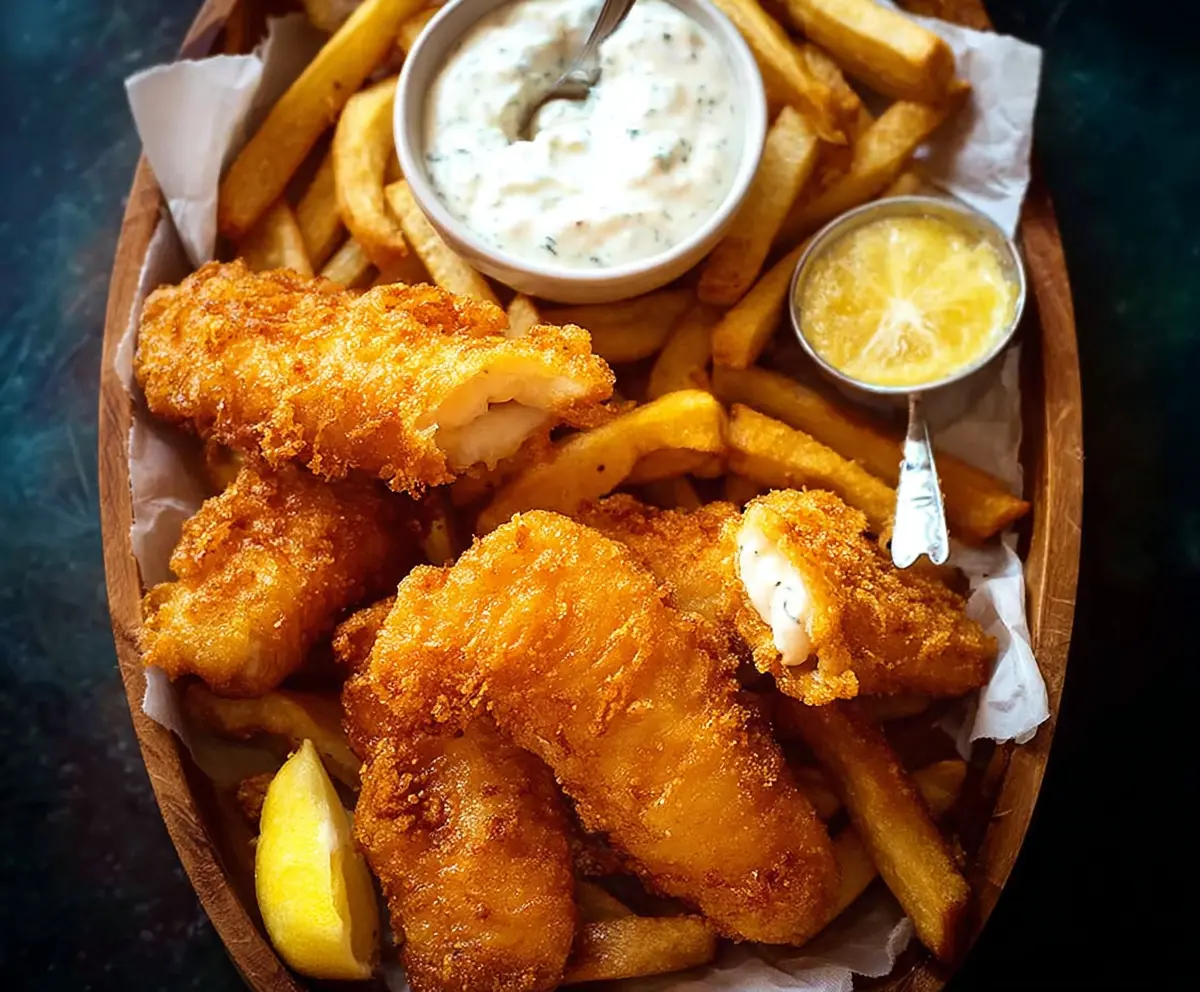 Crispy Fish and Chips Recipe