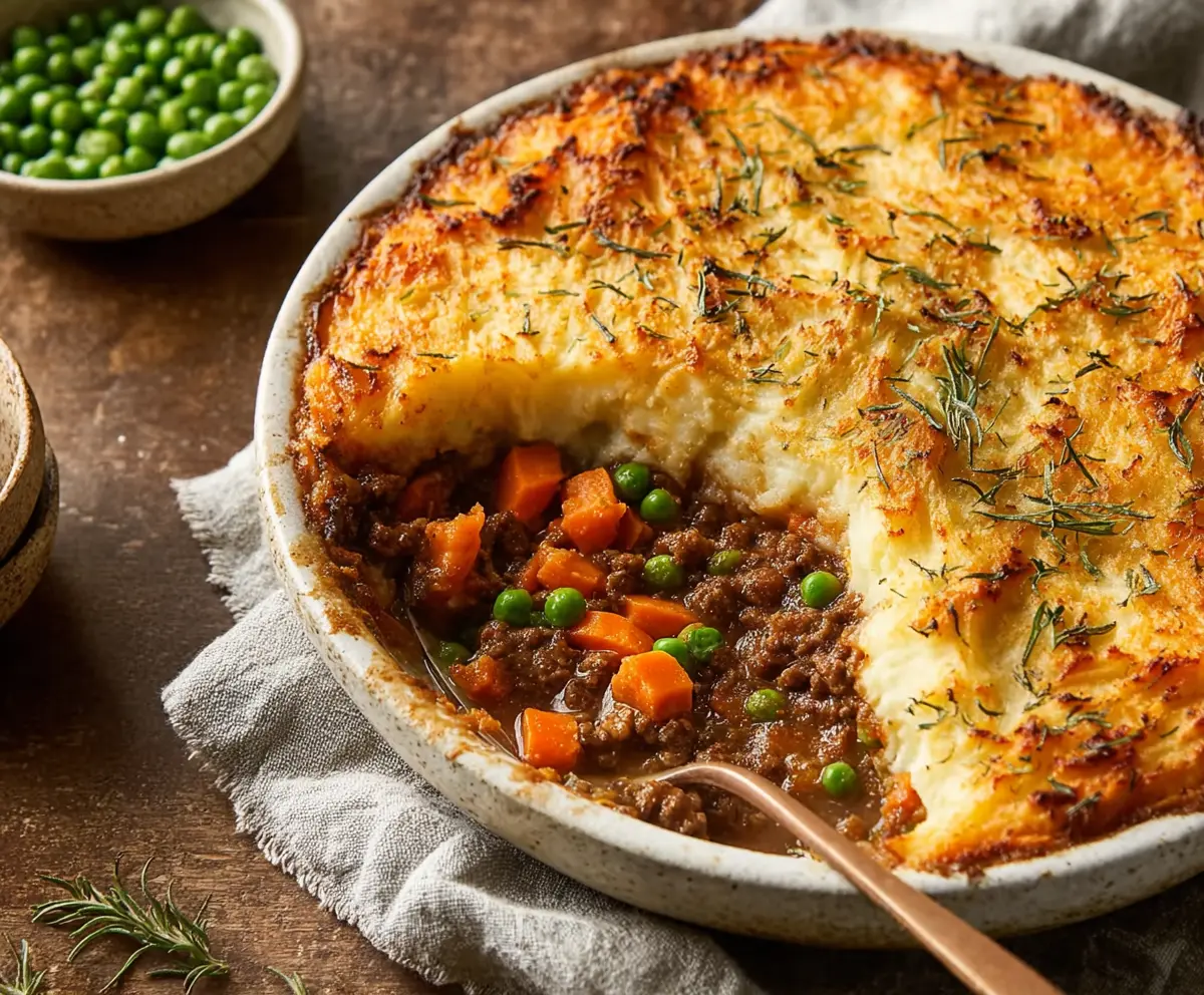 Easy Herb Shepherd's Pie with Veggies