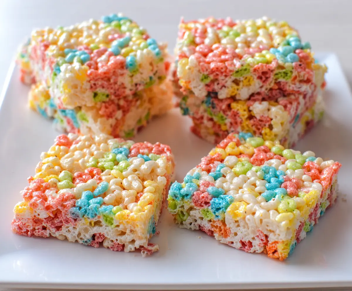 Easy Jelly Bean Rice Krispie Treats