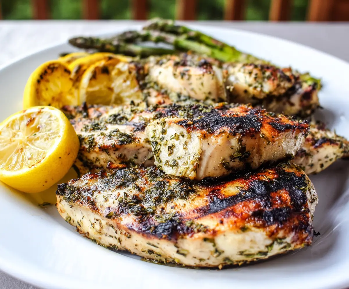 Easy Lemon Herb Grilled Chicken