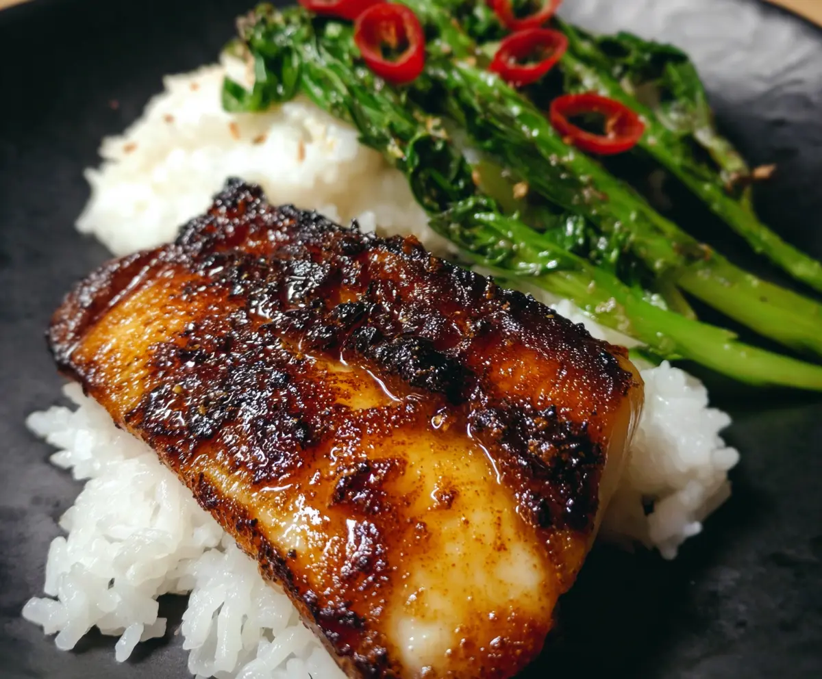 Easy Miso Glazed Black Cod