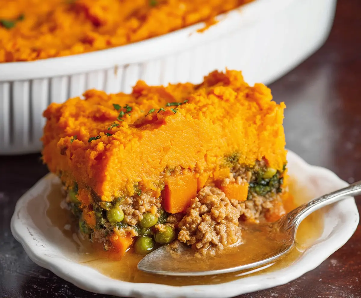 Easy Sweet Potato Shepherd's Pie