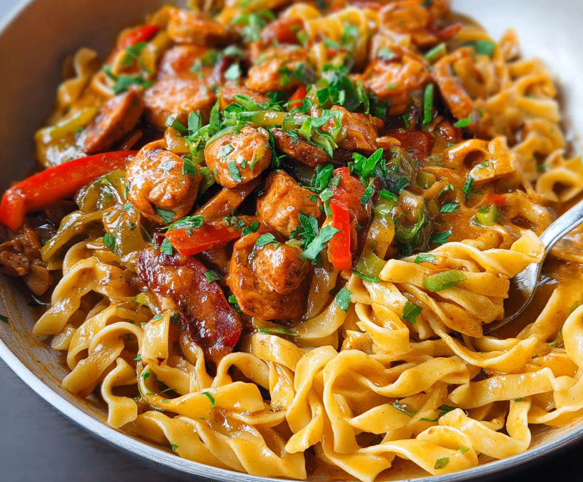 Easy Mardi Gras Pasta Copycat