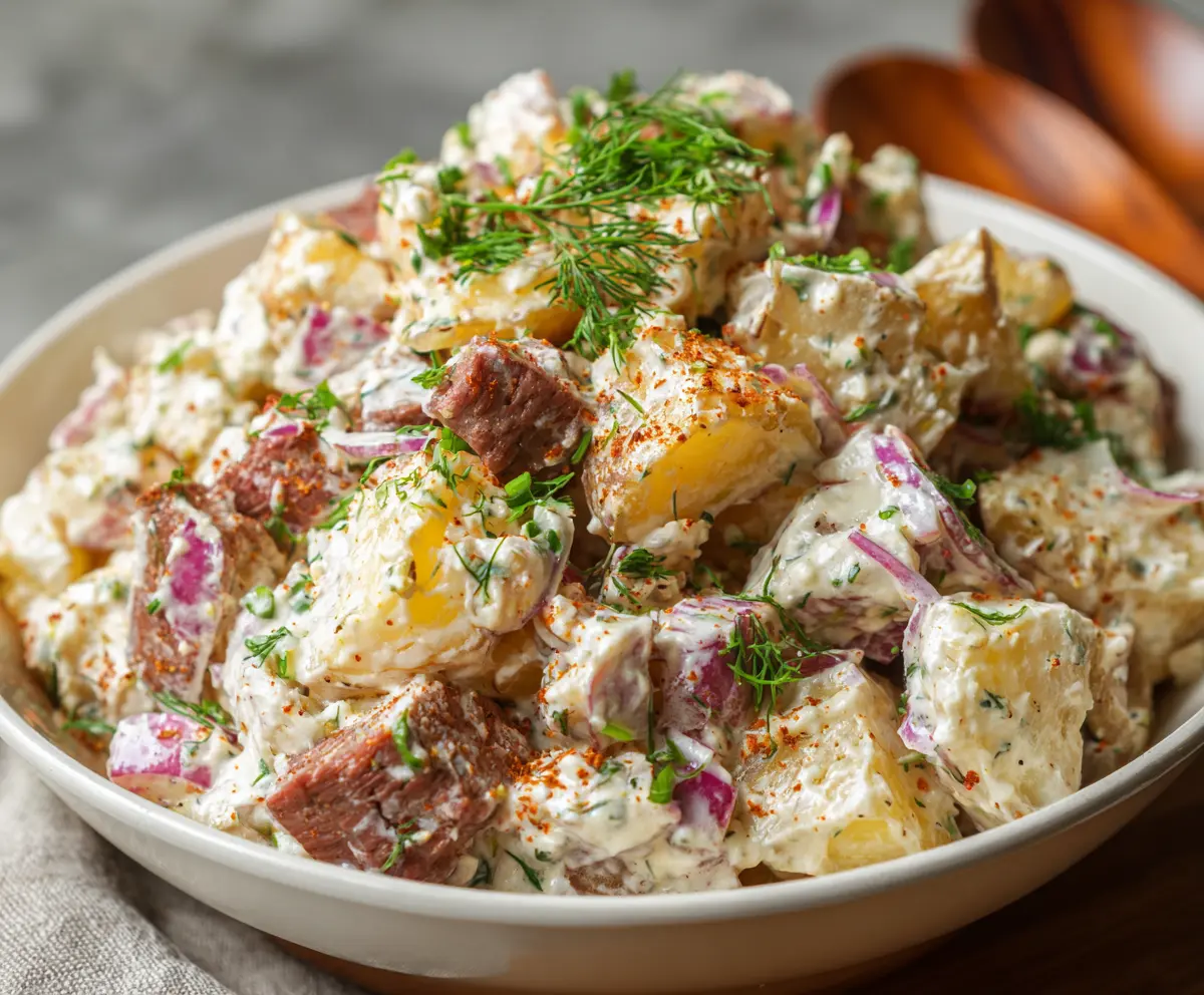 Steakhouse Potato Salad Recipe