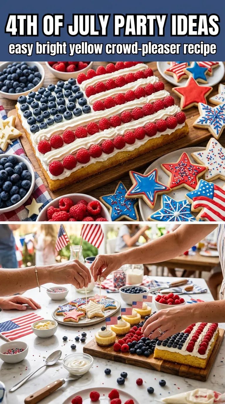 4th of July party ideas savory brie grapes