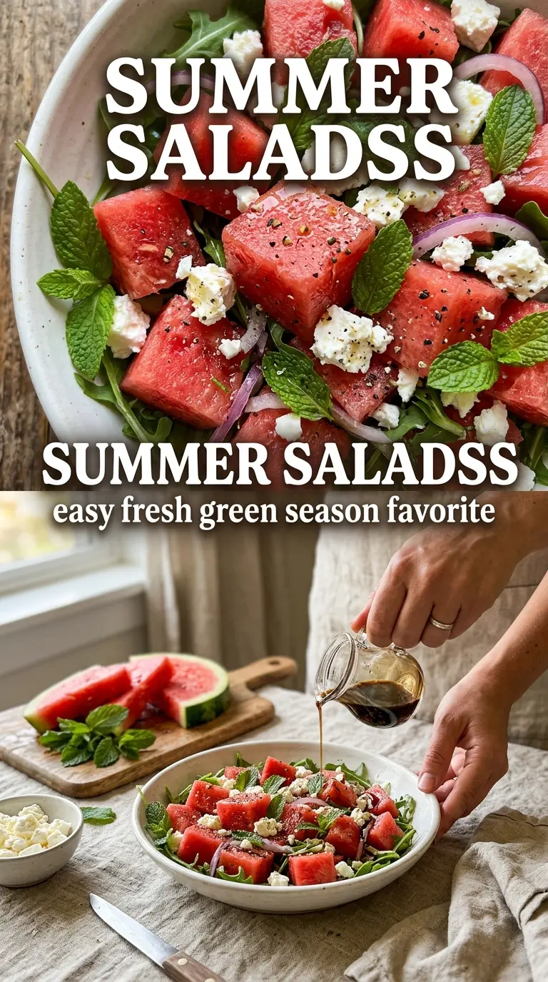 summer salad crisp citrus vibrant
