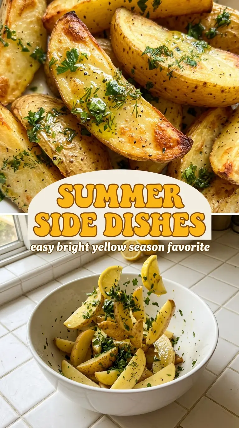 Summer Side Dishes golden edges vibrant textures