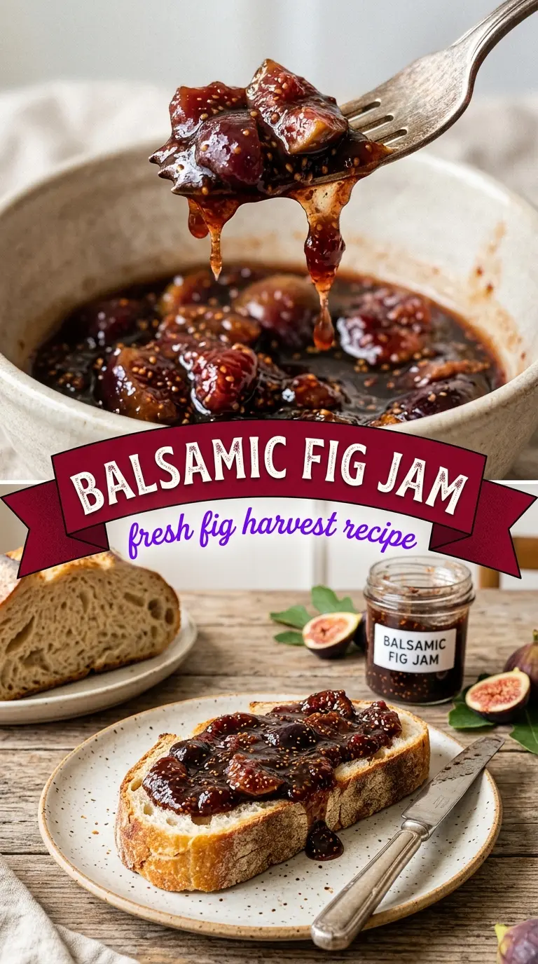Balsamic Fig Jam glossy sweet tangy