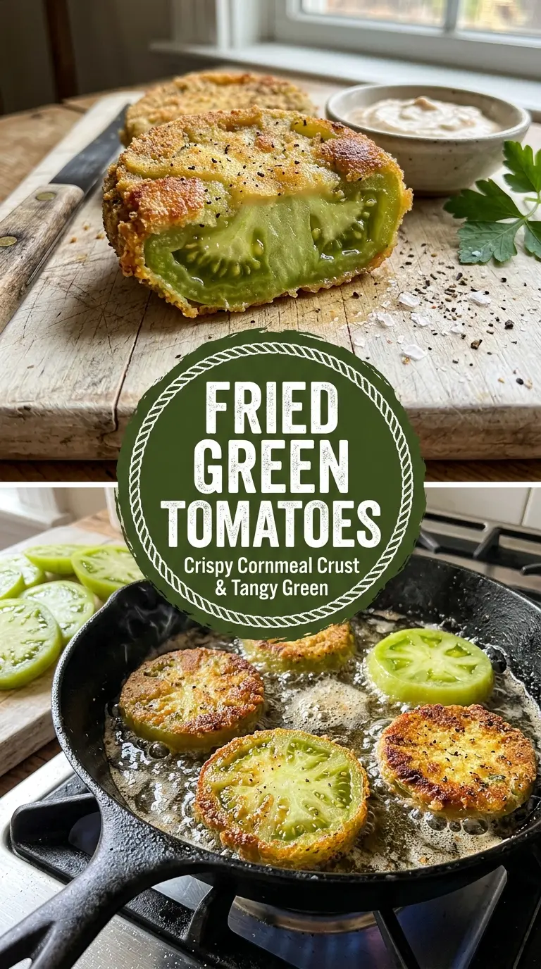 Fried Green Tomatoes Recipe crispy golden tangy Southern comfort