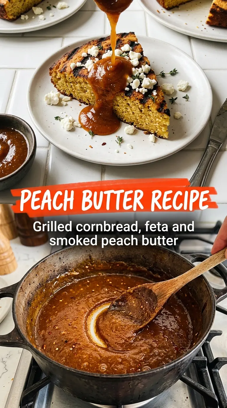 Peach Butter Recipe smoky spiced glossy