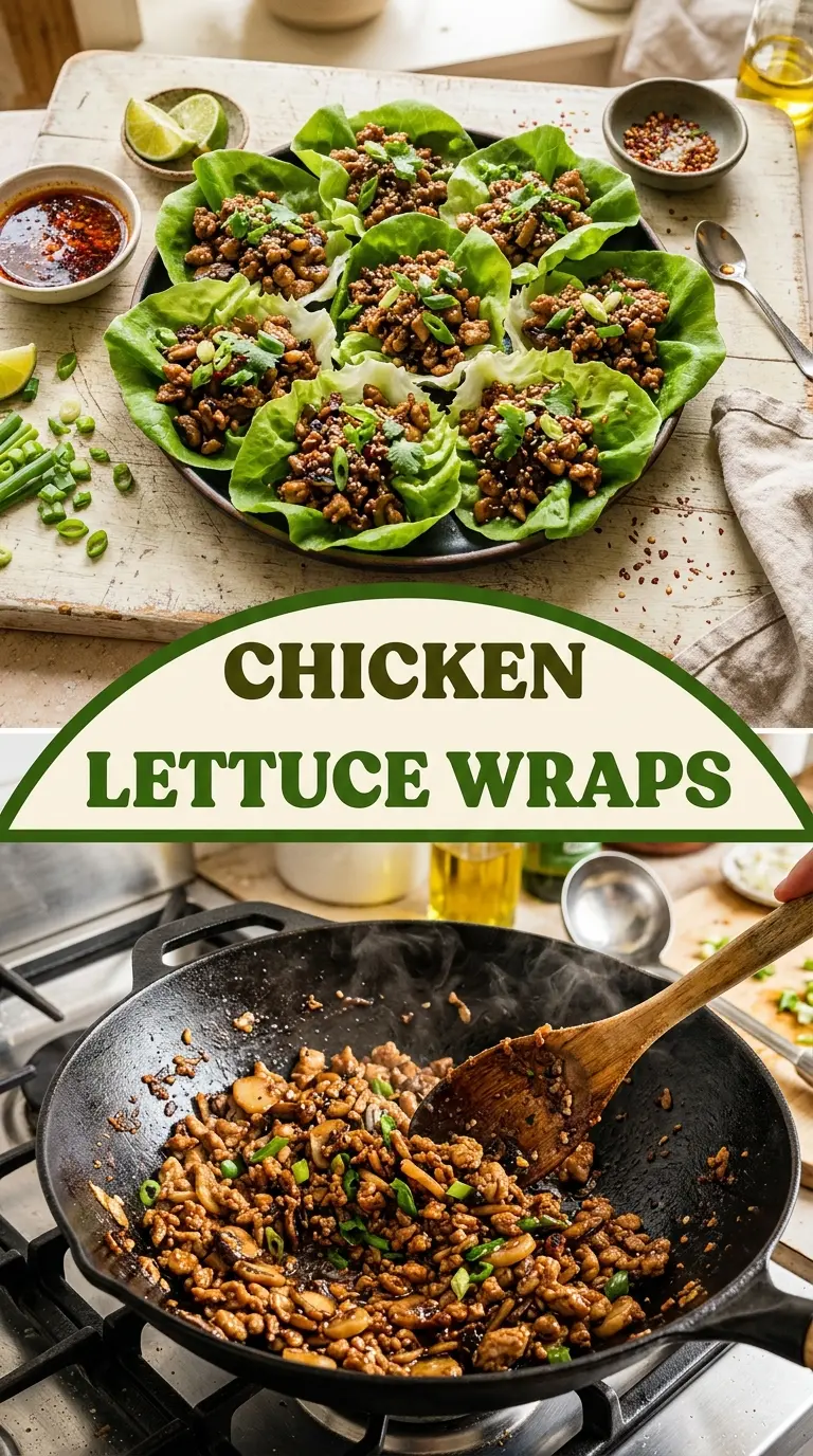 PF Changs Chicken Lettuce Wraps crunchy savory Asian-inspired fresh
