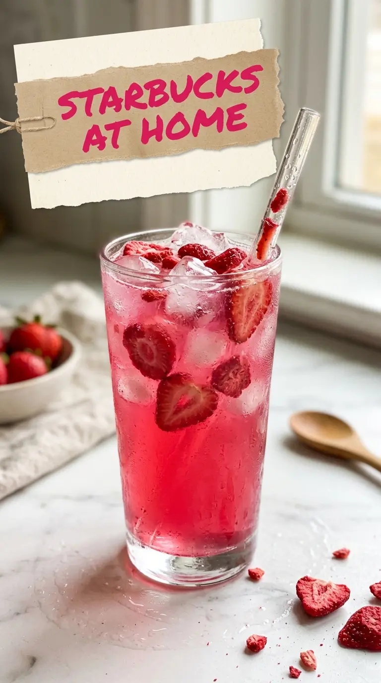 Starbucks drinks copycat bright layered iced drinks
