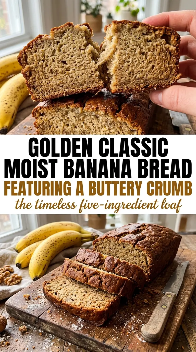 banana bread moist golden tender crumb