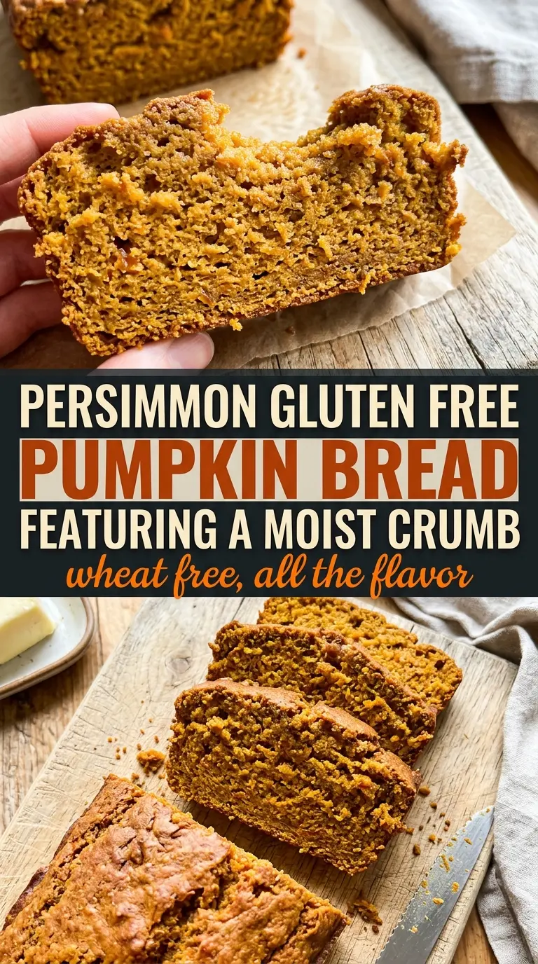 Gluten Free Pumpkin Bread soft spiced