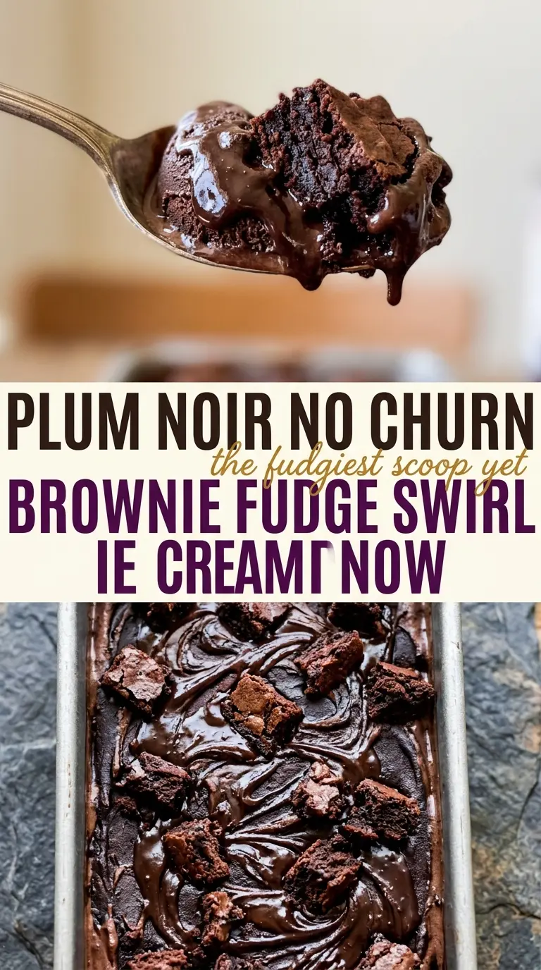 brownie fudge swirl ice cream creamy chunky