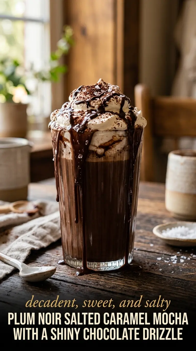 Salted Caramel Mocha rich chocolate caramel