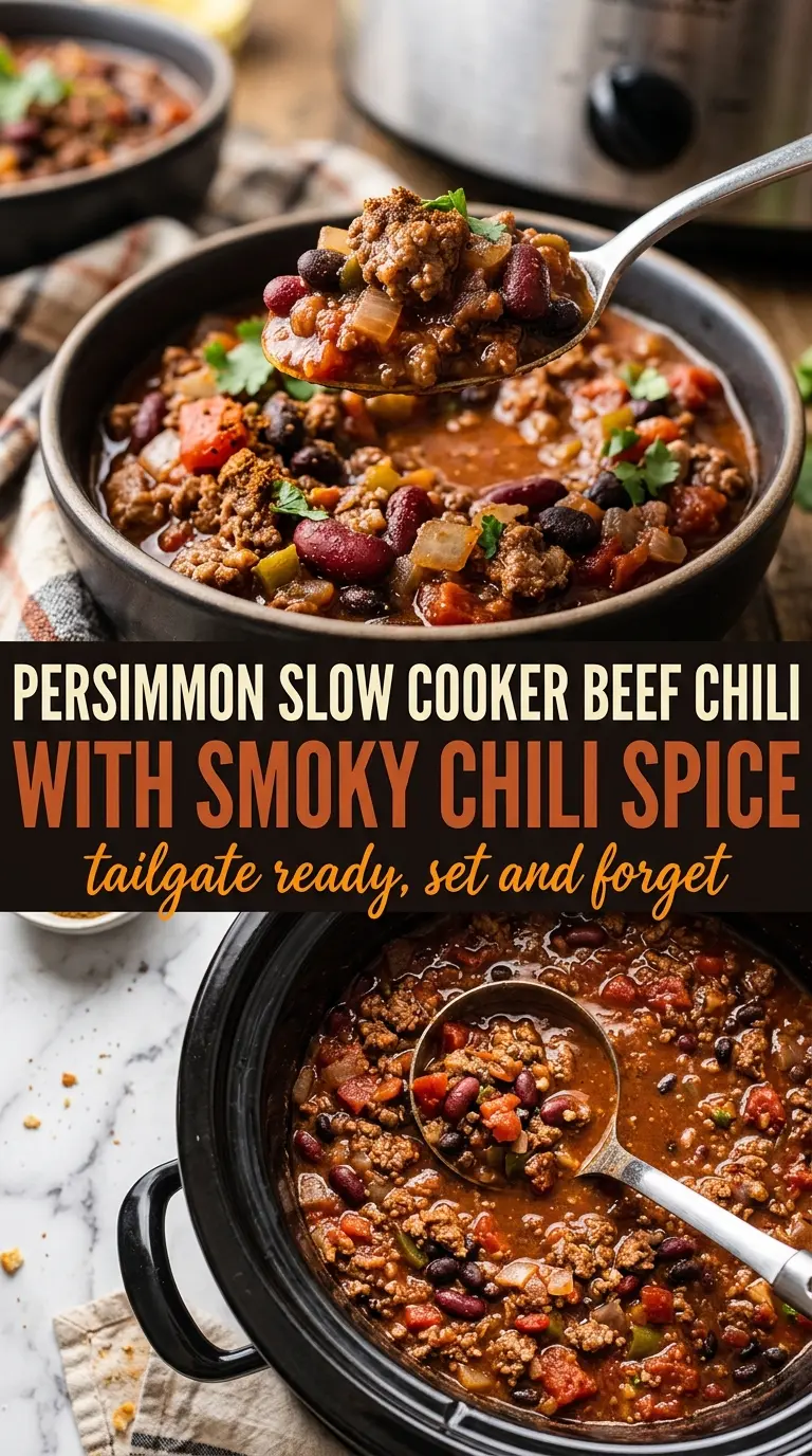 beef chili hearty rich steaming bowl