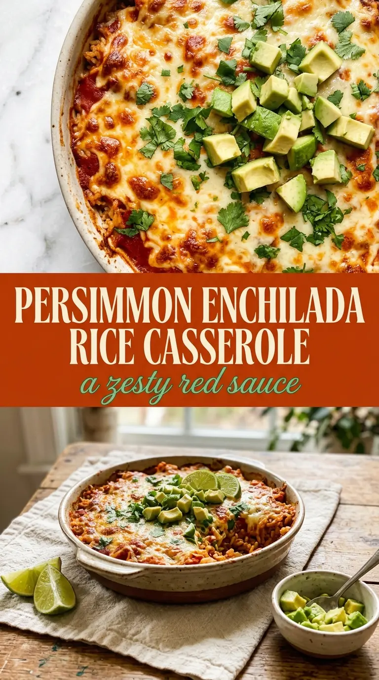 Quinoa Enchilada Casserole saucy melty cheesy